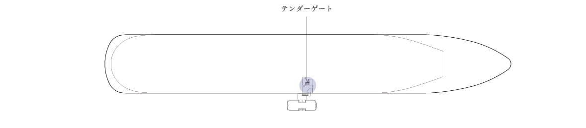 にっぽん丸のデッキプラン B1階