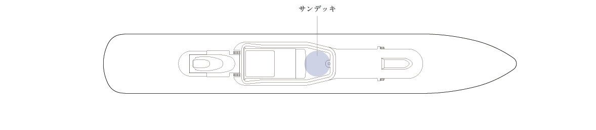 にっぽん丸のデッキプラン 8階